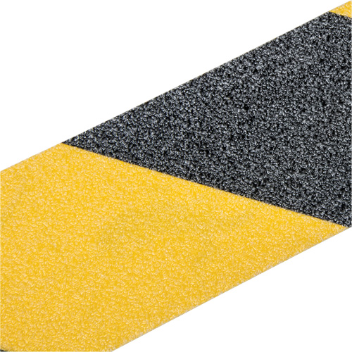 Premium Anti-Skid Tape, 2" x 60', Black & Yellow Les Fournitures Industrielles Méga