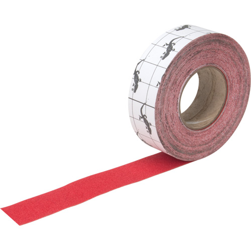 Premium Anti-Skid Tape, 2" x 60', Red Les Fournitures Industrielles Méga