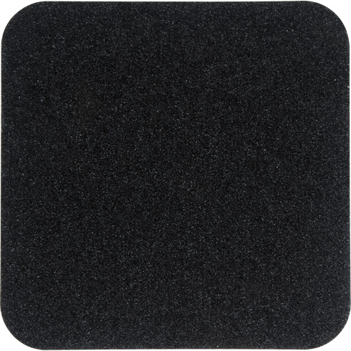 Premium Anti-Skid Tape, 5.5" x 5-1/2", Black Les Fournitures Industrielles Méga