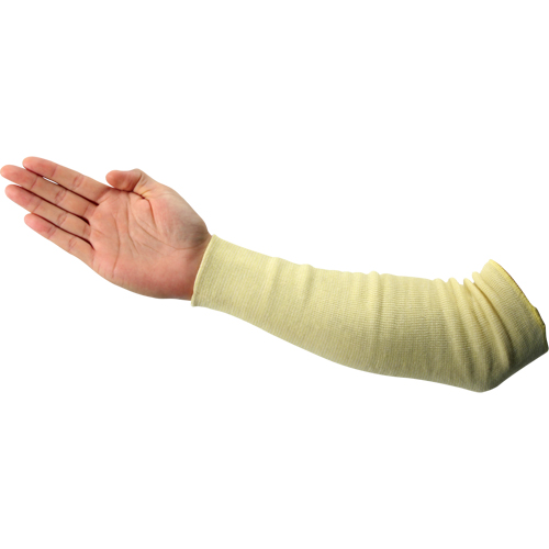 Manchette, 18", Coton/Kevlar, Jaune Les Fournitures Industrielles Méga