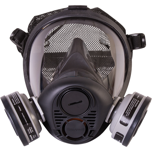 Respirateur &agrave; masque complet de s&eacute;rie RU6500 de North, Silicone, Moyen Les Fournitures Industrielles Méga