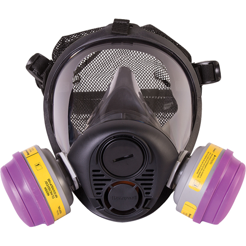 Respirateur &agrave; masque complet de s&eacute;rie RU6500 de North, Silicone, Moyen Les Fournitures Industrielles Méga