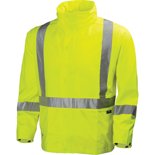 Veste imperm&eacute;able Narvik , Polyester, Jaune lime haute visibilit&eacute;, Petit Les Fournitures Industrielles Méga