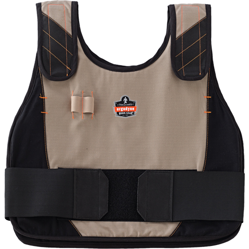 6215 Phase Change Cooling Vests, Small/Medium, Khaki Les Fournitures Industrielles Méga