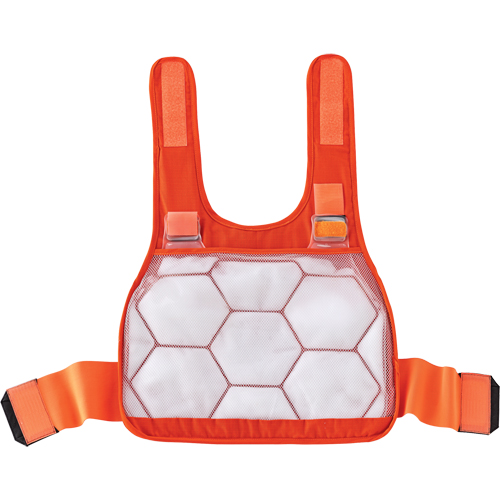 6215HV Phase Change Cooling Vests, Small/Medium, Orange Les Fournitures Industrielles Méga