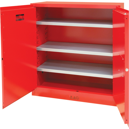 Armoire pour peintures et encres, 45 gal., 3 tablettes Les Fournitures Industrielles Méga
