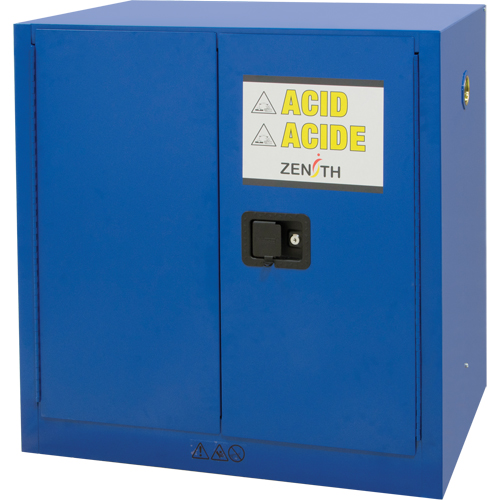 Corrosive Liquids Cabinet, 22 gal., 35" x 35" x 22" Les Fournitures Industrielles Méga