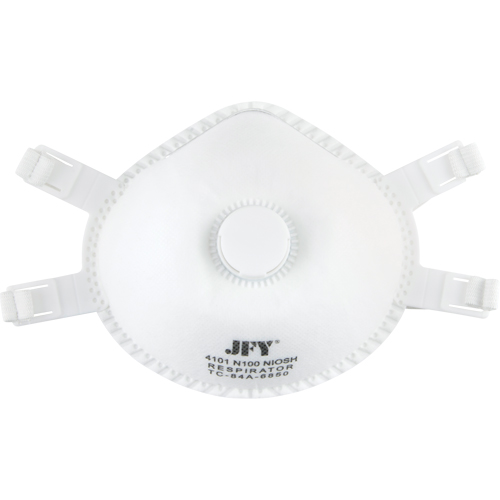 Respirateur contre les particules, N100, Certifi&eacute; NIOSH, Moyen/grand Les Fournitures Industrielles Méga
