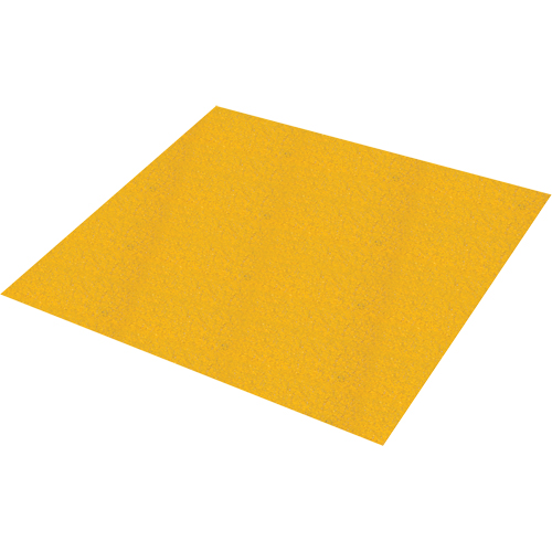 Plaque antid&eacute;rapante Safestep, 47" la x 47" lo, Jaune Les Fournitures Industrielles Méga