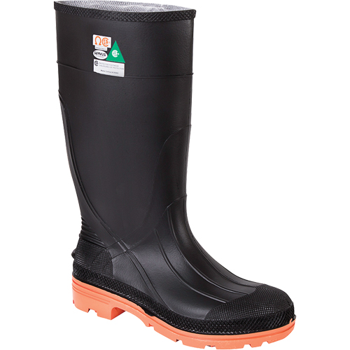 PRM Workboots, PVC, Steel Toe, Size 11, Puncture Resistant Sole Les Fournitures Industrielles Méga