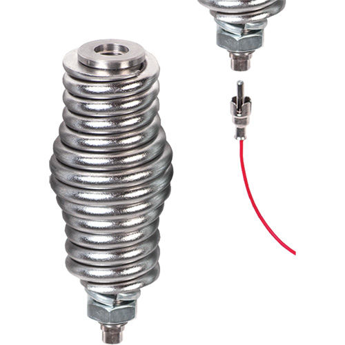 Support porte-drapeau Safety Whip, Fixation Ressort Les Fournitures Industrielles Méga