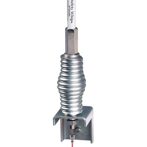 Support porte-drapeau Safety Whip, Fixation Ressort Les Fournitures Industrielles Méga