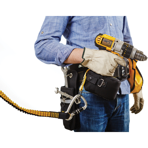 Bungee Tool Tether, Bungee, Carabiner/Loop Les Fournitures Industrielles Méga