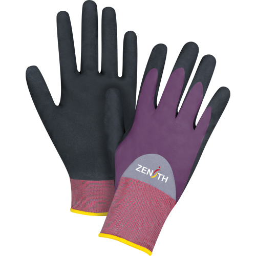 ZX-2 Premium Coated Gloves, 9/Large, Nitrile/Foam Nitrile Coating, 18 Gauge, Nylon Shell Les Fournitures Industrielles Méga