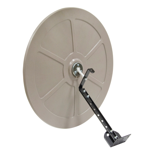 Convex Mirror with Bracket, Indoor/Outdoor, 26" Diameter Les Fournitures Industrielles Méga
