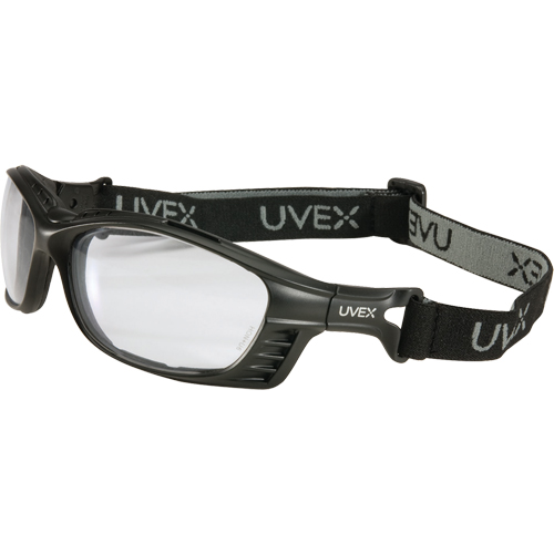 Lunettes de s&eacute;curit&eacute; Uvex Livewire avec lentilles HydroShield, Lentille Transparent, Antibu&eacute;e, ANSI Z87+/R&eacute;pond ou surpasse la norme CSA Z94.3 Les Fournitures Industrielles Méga