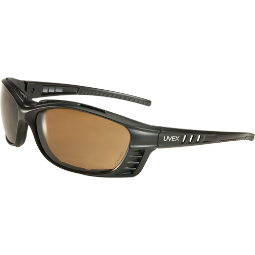 Lunettes de s&eacute;curit&eacute; Uvex Livewire avec lentilles HydroShield, Lentille Espresso, Antibu&eacute;e, R&eacute;pond ou surpasse la norme CSA Z94.3 Les Fournitures Industrielles Méga