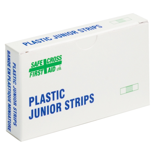 Bandages en bandes Juniors, Rectangulaire/carr&eacute;e, 1-1/2", Plastique, Non st&eacute;rile Les Fournitures Industrielles Méga