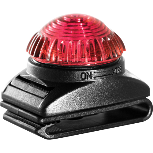 Clignotant d'avertissement Guardian, Continu/Clignotement, Rouge Les Fournitures Industrielles Méga