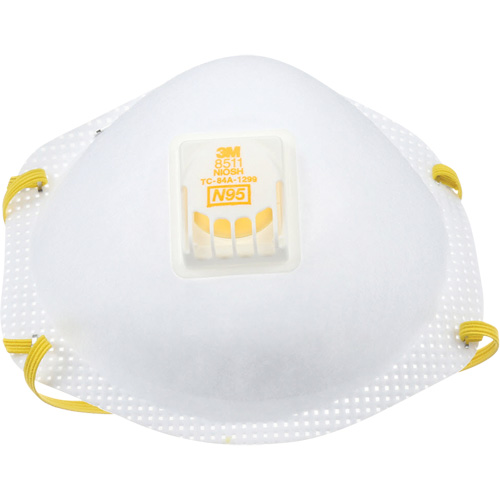8511 Particulate Respirators, N95, NIOSH Certified Les Fournitures Industrielles Méga
