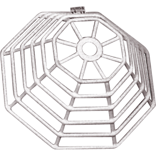 Grille de protection Web Stopper en acier profil bas pour d&eacute;tecteur de fum&eacute;e Les Fournitures Industrielles Méga