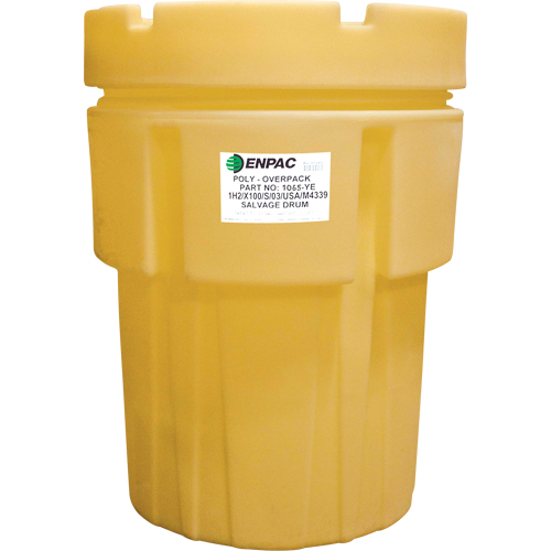 Poly-Overpack&reg; 65 Salvage Drum, 65 US gal., Stationary Les Fournitures Industrielles Méga