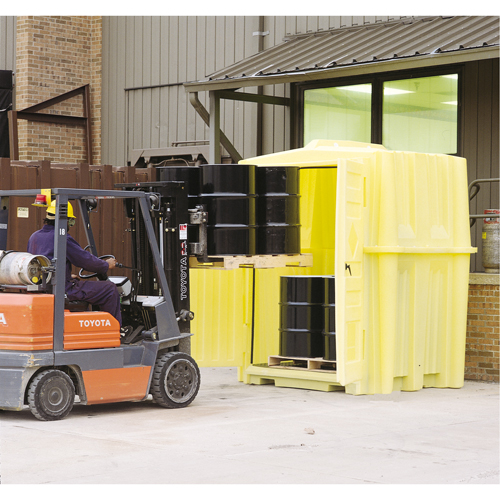 Job Hut, 90" L x 61.5" W x 94" H, 8000 lbs. Load Capacity Les Fournitures Industrielles Méga