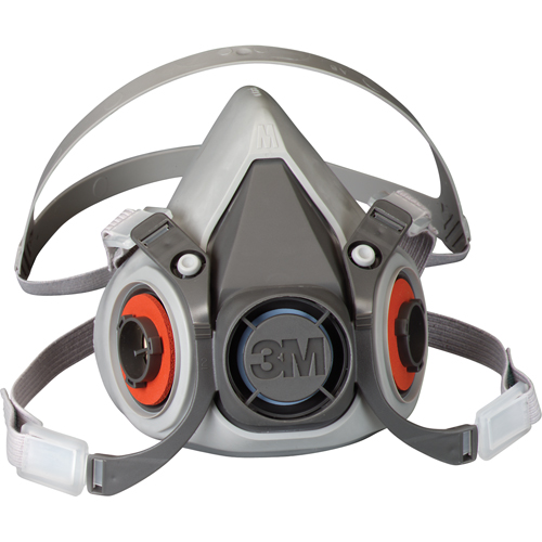 Respirateur r&eacute;utilisable &agrave; demi-masque s&eacute;rie 6000, Thermoplastique, Grand Les Fournitures Industrielles Méga