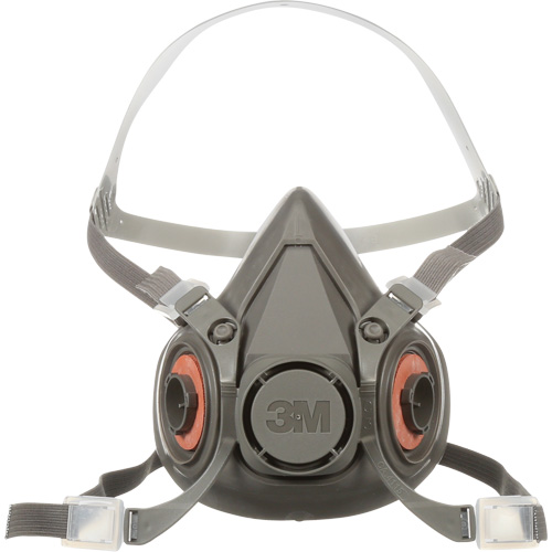 Respirateur r&eacute;utilisable &agrave; demi-masque s&eacute;rie 6000, Thermoplastique, Grand Les Fournitures Industrielles Méga