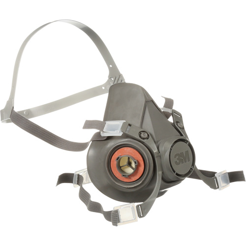 Respirateur r&eacute;utilisable &agrave; demi-masque s&eacute;rie 6000, Thermoplastique, Grand Les Fournitures Industrielles Méga