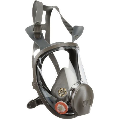 Respirateur r&eacute;utilisable &agrave; masque complet s&eacute;rie 6000, &eacute;lastom&egrave;re/Silicone/Thermoplastique, Grand Les Fournitures Industrielles Méga