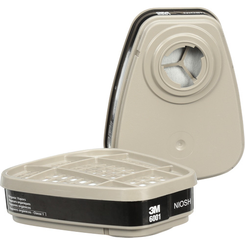 Cartouches pour respirateur s&eacute;rie 6000, Cartouche gaz/vapeur, Vapeur organique Les Fournitures Industrielles Méga