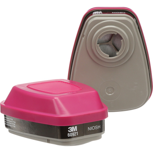 6000 Series Respirator Cartridges, Gas/Vapour Cartridge, Organic Vapour/P100 Les Fournitures Industrielles Méga