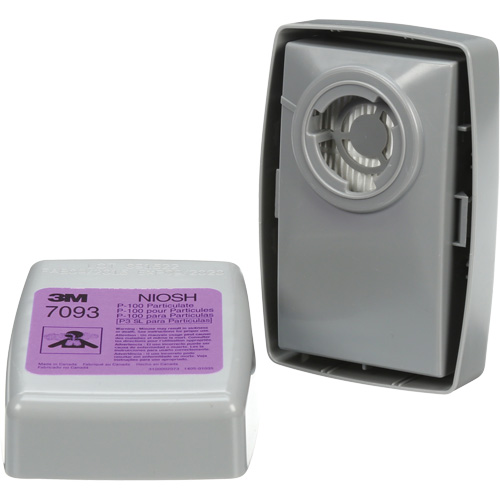 Filtres pour respirateur 7093, Filtre contre les particules, Filtre P100 Les Fournitures Industrielles Méga