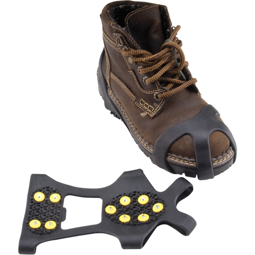 Semelles antid&eacute;rapantes pour la glace, Acier, Traction Crampon, Grand Les Fournitures Industrielles Méga