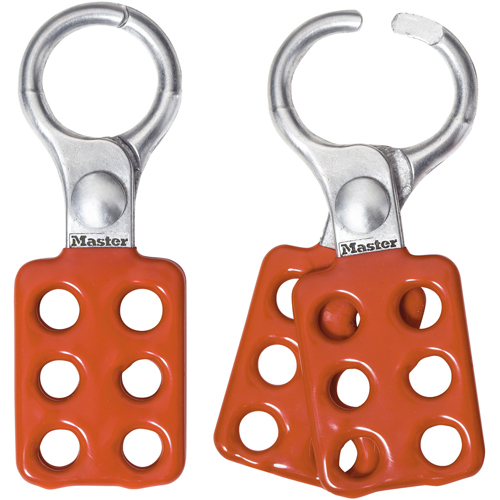 Safety Lockout Hasps, Silver Les Fournitures Industrielles Méga