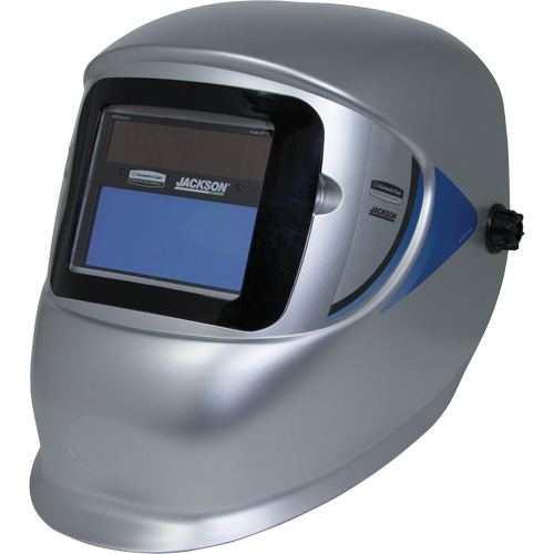 WH40 Variable ADF Welding Helmet, 3.77" L x 1.65" W View Area, 9 - 13 Shade Range, Silver Les Fournitures Industrielles Méga
