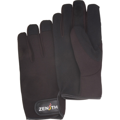 Gants pour m&eacute;canicien ZM100, Paume Synth&eacute;tique, Taille T-Grand Les Fournitures Industrielles Méga