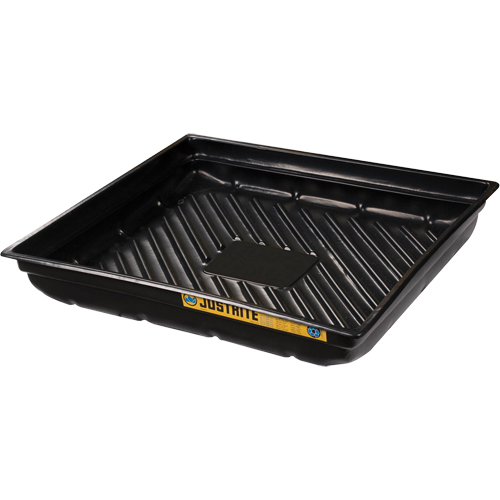 Plateau pour les d&eacute;versements EcoPolyBlend , 37,75" lo x 34" la x 5,5" h, Cap. de d&eacute;versement 23 gal. US Les Fournitures Industrielles Méga