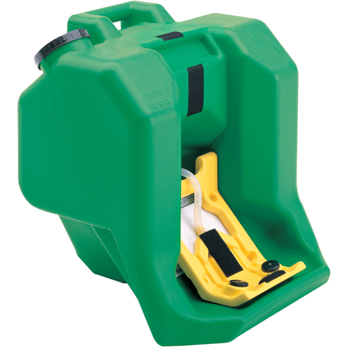 Portable Eyewash Station, Gravity-Fed, 16 gal. Capacity, Meets ANSI Z358.1 Les Fournitures Industrielles Méga