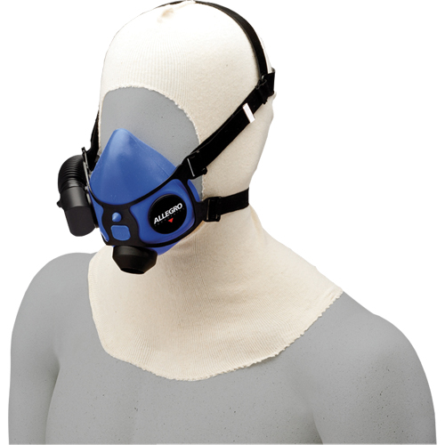 ALLEGRO INDUSTRIES Spray Sock Head Cover, Cotton, White Les Fournitures Industrielles Méga