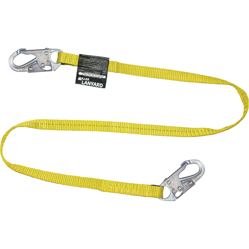 Miller&reg; Web Lanyard, 1 Legs, 6', CSA Class B, Polyester Les Fournitures Industrielles Méga
