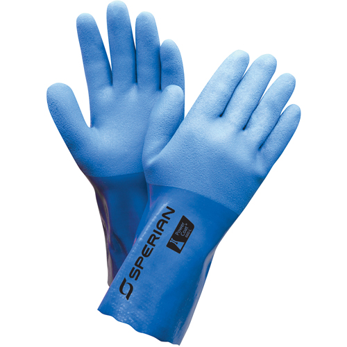 Gants &agrave; triple enduit, Taille T-Grand/10, 12" lo, PVC, Doublure en Ouat&eacute;e,  Les Fournitures Industrielles Méga