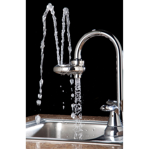 Axion&reg; Eye/Face Wash Station, Sink Mount Installation, Stainless Steel Bowl Les Fournitures Industrielles Méga