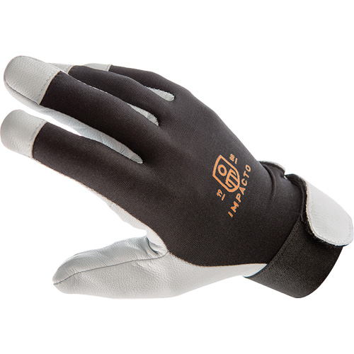 Anti-Vibration Air Glove&reg;, Size Medium, Pearl Leather Palm Les Fournitures Industrielles Méga