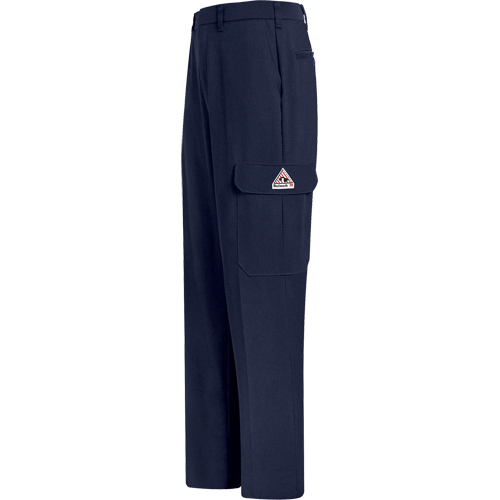 Flame-Resistant Cool Touch&reg; 2 Cargo Pants, 32, x 37, Navy Blue, 10.1 cal/cm² Les Fournitures Industrielles Méga