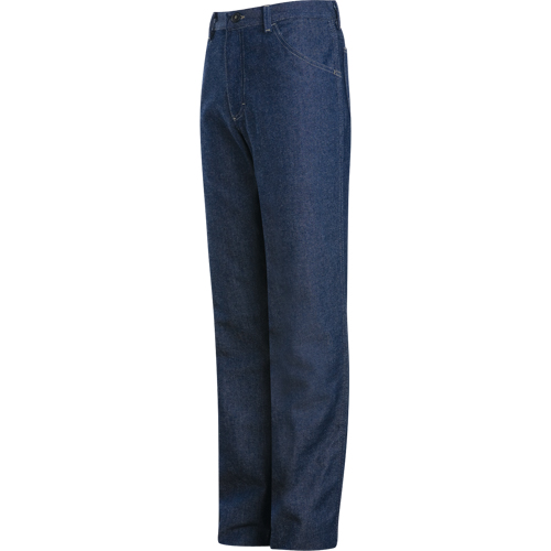 Flame-Resistant Relaxed Fit Denim Jeans, 32, x 37, Blue, 18 cal/cm² Les Fournitures Industrielles Méga