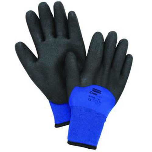 Gants North Northflex Cold Grip, 8/Moyen, R&ecirc;vetement PVC, Calibre 15, Enveloppe en Nylon Les Fournitures Industrielles Méga