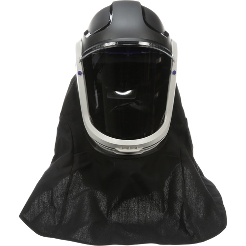 Assemblage de casque Versaflo avec visi&egrave;re de premi&egrave;re qualit&eacute; et enveloppe r&eacute;sistante aux flammes, Universel, Casque rigide, Bavette Simple Les Fournitures Industrielles Méga