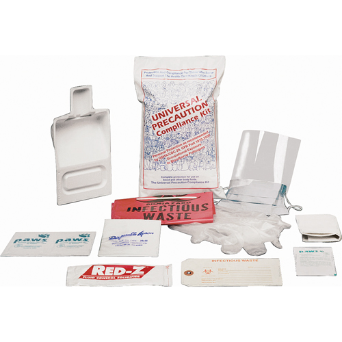 Fluid Spill Clean-Up Kit, Hazmat, Bag, None Absorbancy Les Fournitures Industrielles Méga